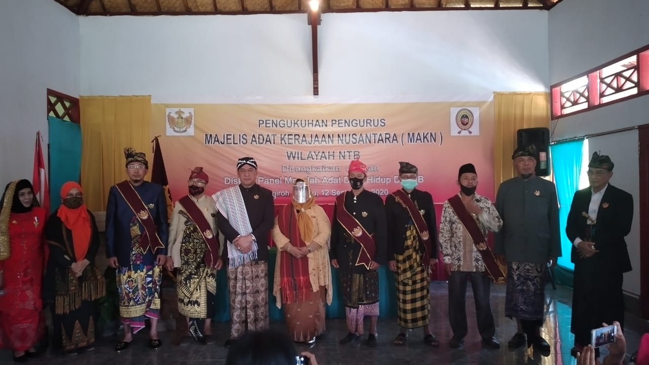 HL. Gede Syamsul Pimpin Majelis Adat Kerajaan Nusantara