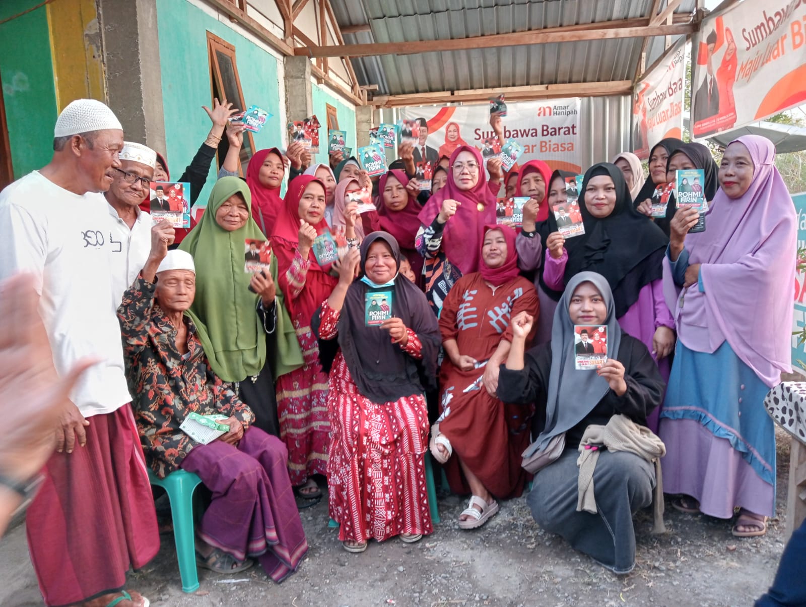 Pasca Pengukuhan, Relawan Amar Nani Tancap Gas Siang Malam