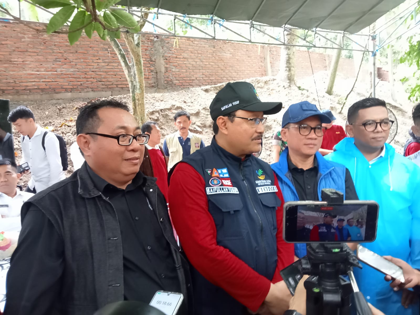 Kick Off HKSN 2024 Dimulai di Desa Talaga: Kolaborasi Mensos Saifullah Yusuf, Mendes Yandri, dan SMSI Pusat