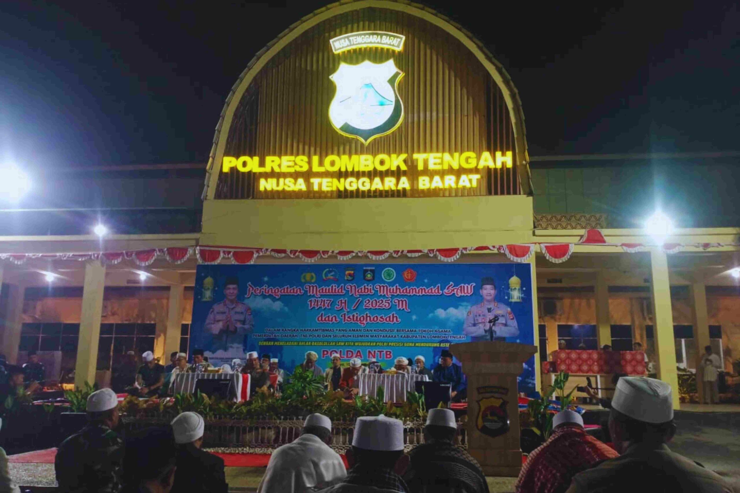 Sinergi Kemenag NTB dan Polres Lombok Tengah: Teladani Akhlak Rasulullah, Wujudkan Keamanan dan Kerukunan Daerah