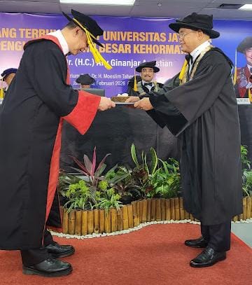 Prof. Harris Arthur Hedar: Kepakaran Ary Ginanjar dalam Karakter Hukum Layak Dianugerahi Guru Besar Kehormatan Ilmu Hukum